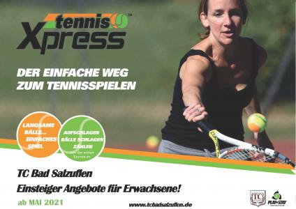 Tennis Xpress - Einsteiger Angebot für Erwachsene